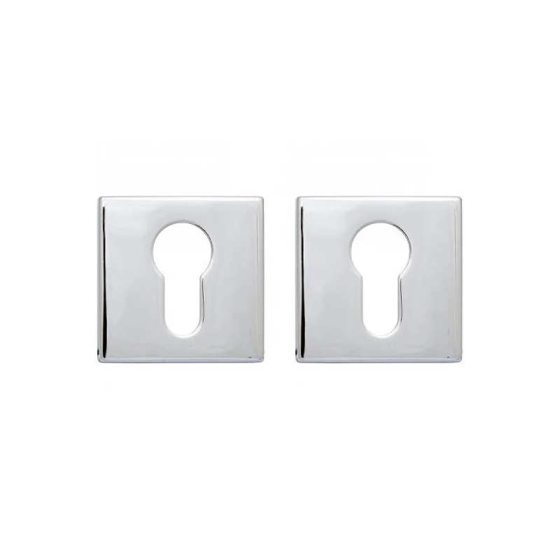 Аксесуари CONVEX, 2145, PZ накладка, квадрат, хром