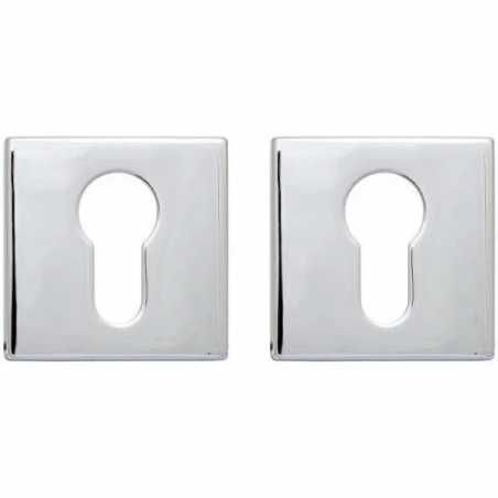 Аксесуари CONVEX, 2145, PZ накладка, квадрат, хром
