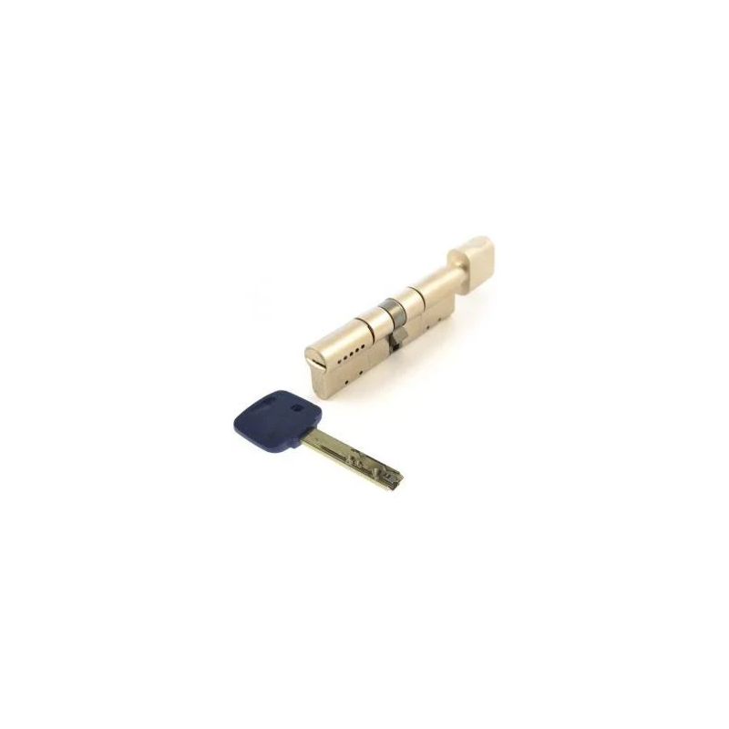 Циліндр Mul-t-lock Interactive+ 110 (50x60T) ключ-тумблер NST нікель сатин
