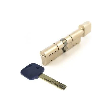 Циліндр Mul-t-lock Interactive+ 110 (45x65T) ключ-тумблер NST нікель сатин