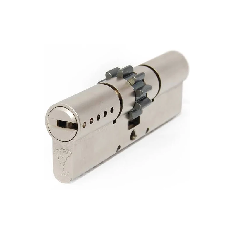 Циліндр Mul-t-lock Interactive+ 110 (55x55) ключ-ключ нікель сатин
