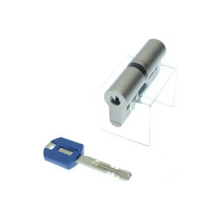 Циліндр Mul-t-lock Interactive+ 71 (31x40) ключ-ключ нікель сатин