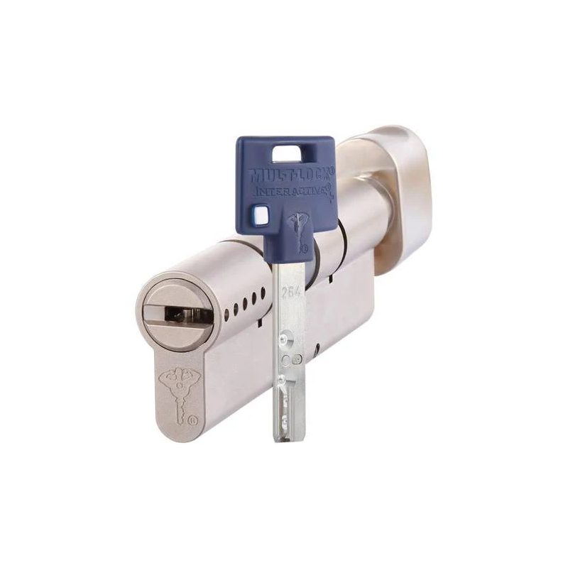 Циліндр Mul-t-lock Classic PRO 66 (35x31T) ключ-тумблер NST нікель сатин