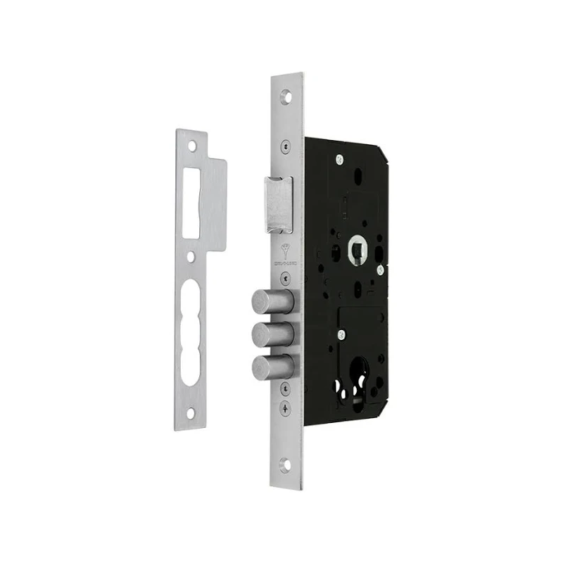 Замок врізний MUL-T-LOCK 1-WAY DIN 985 SS UNIV BS45мм 85мм SP